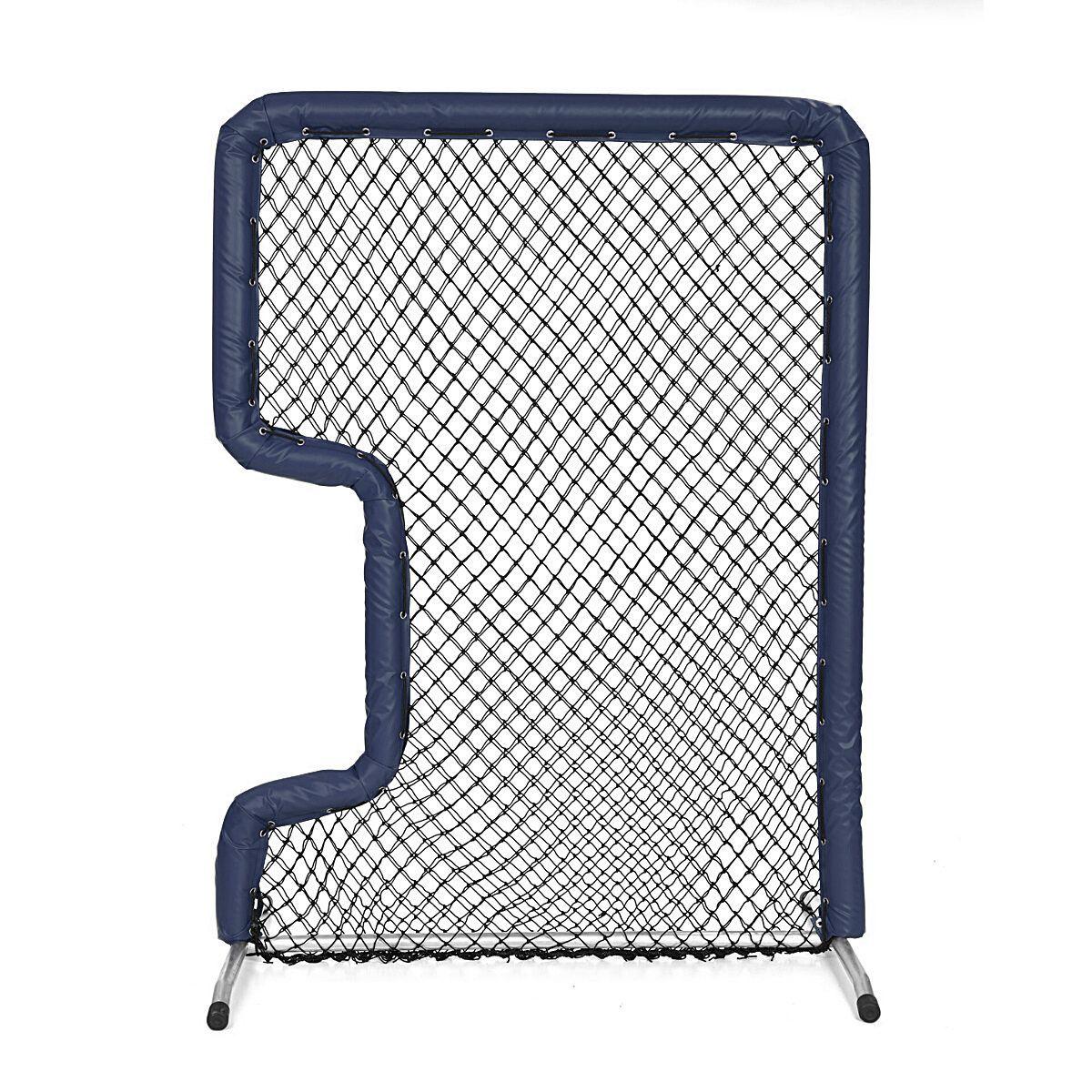 L-screen for front toss